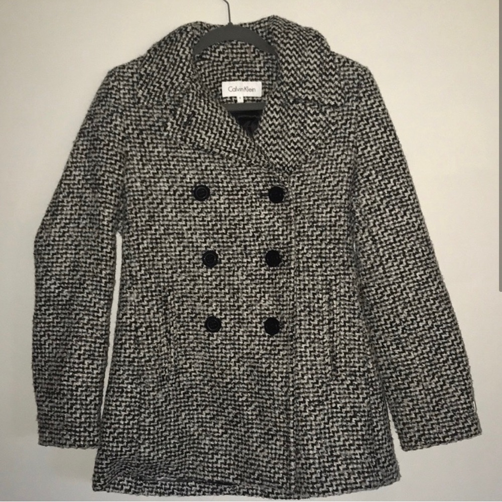 Barely worn great quality Calvin Klein Pea Coat
